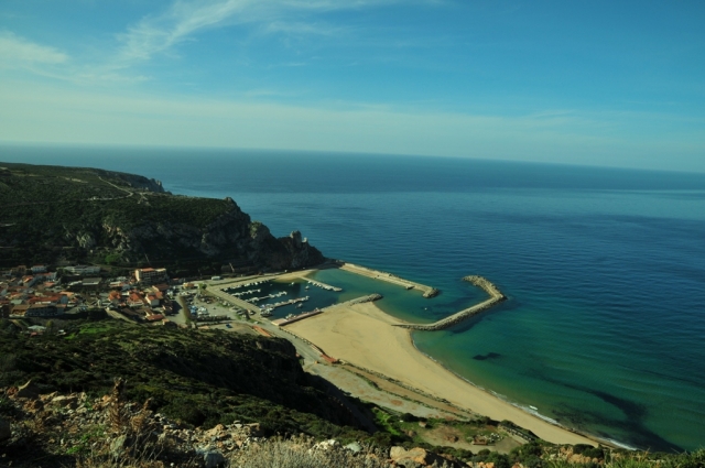 Buggerru seen from above 